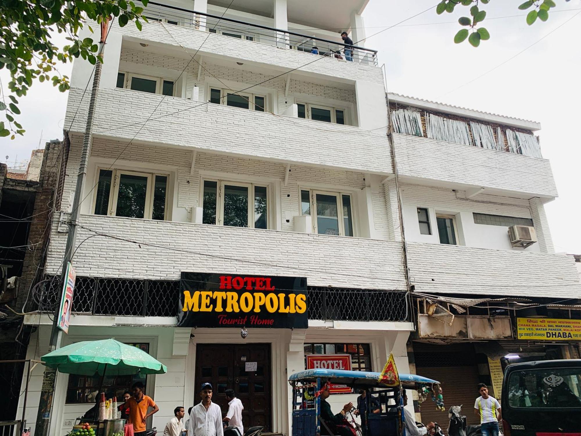 Metropolis Tourist Home Paharganj New Delhi Eksteriør billede